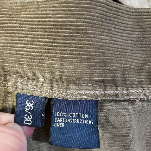 Vtg Polo Ralph Lauren Cargo Pants Paratrooper Corduroy Military 36 X 30 Utility - Picture 5 of 8